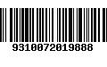 Código de Barras 9310072019888