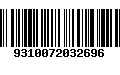 Código de Barras 9310072032696