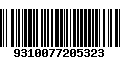 Código de Barras 9310077205323