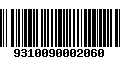 Código de Barras 9310090002060