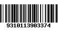 Código de Barras 9310113903374