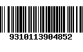 Código de Barras 9310113904852