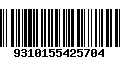 Código de Barras 9310155425704