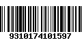 Código de Barras 9310174101597