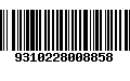 Código de Barras 9310228008858