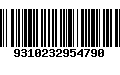 Código de Barras 9310232954790