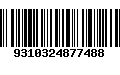 Código de Barras 9310324877488