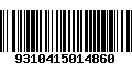 Código de Barras 9310415014860