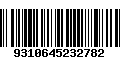 Código de Barras 9310645232782