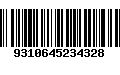 Código de Barras 9310645234328