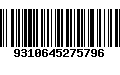 Código de Barras 9310645275796