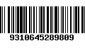 Código de Barras 9310645289809