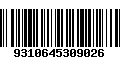 Código de Barras 9310645309026