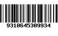 Código de Barras 9310645309934