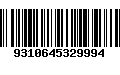 Código de Barras 9310645329994