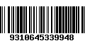 Código de Barras 9310645339948