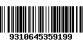 Código de Barras 9310645359199