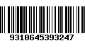 Código de Barras 9310645393247