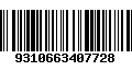 Código de Barras 9310663407728