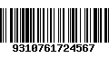 Código de Barras 9310761724567