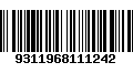 Código de Barras 9311968111242