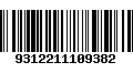 Código de Barras 9312211109382