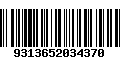 Código de Barras 9313652034370