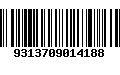 Código de Barras 9313709014188