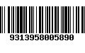 Código de Barras 9313958005890