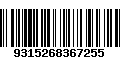 Código de Barras 9315268367255