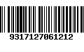 Código de Barras 9317127061212