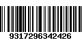 Código de Barras 9317296342426