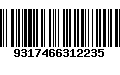 Código de Barras 9317466312235