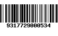 Código de Barras 9317729000534