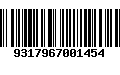 Código de Barras 9317967001454