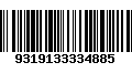 Código de Barras 9319133334885