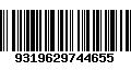 Código de Barras 9319629744655