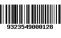 Código de Barras 9323549000128