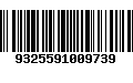 Código de Barras 9325591009739