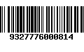 Código de Barras 9327776000814