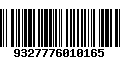 Código de Barras 9327776010165