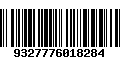 Código de Barras 9327776018284