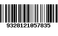 Código de Barras 9328121057835