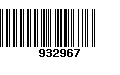 Código de Barras 932967