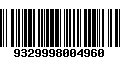 Código de Barras 9329998004960