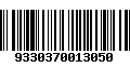 Código de Barras 9330370013050