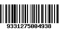 Código de Barras 9331275004938