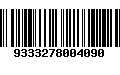 Código de Barras 9333278004090