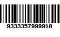 Código de Barras 9333357999910