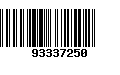 Código de Barras 93337250